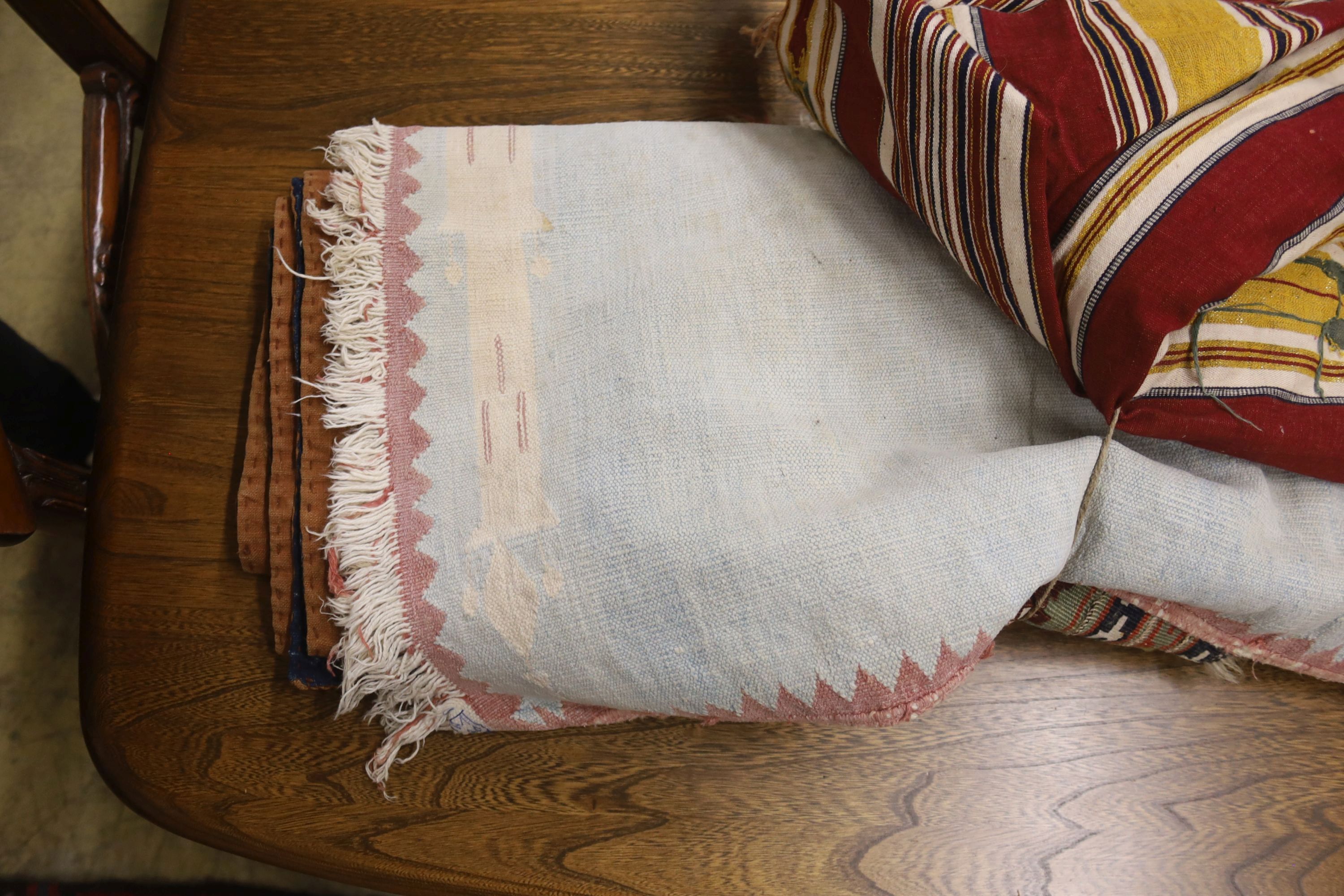 Six Middle Eastern textiles